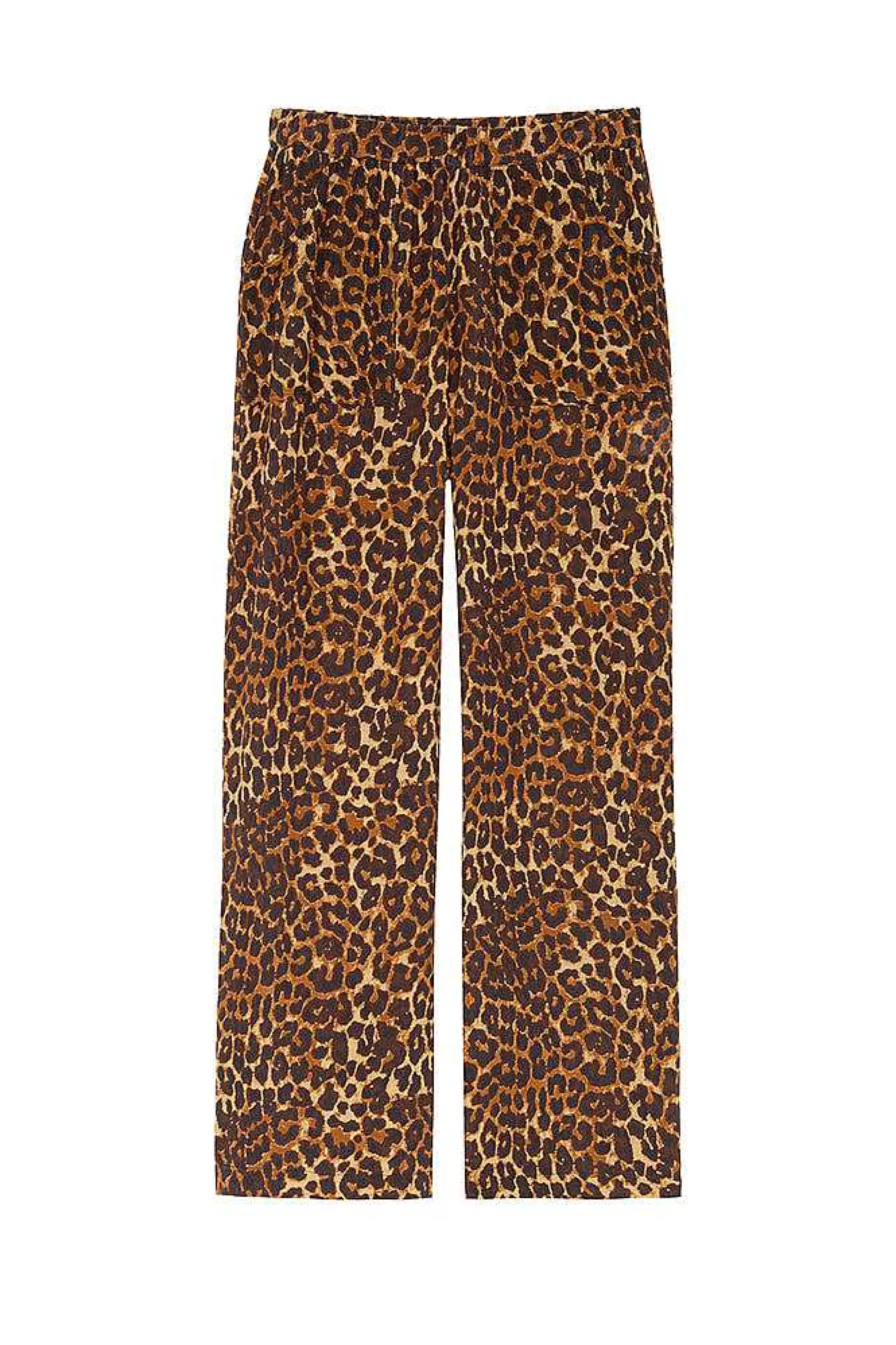 Five Jeans 739 Nessy Fluid Bukser Leopard Sale