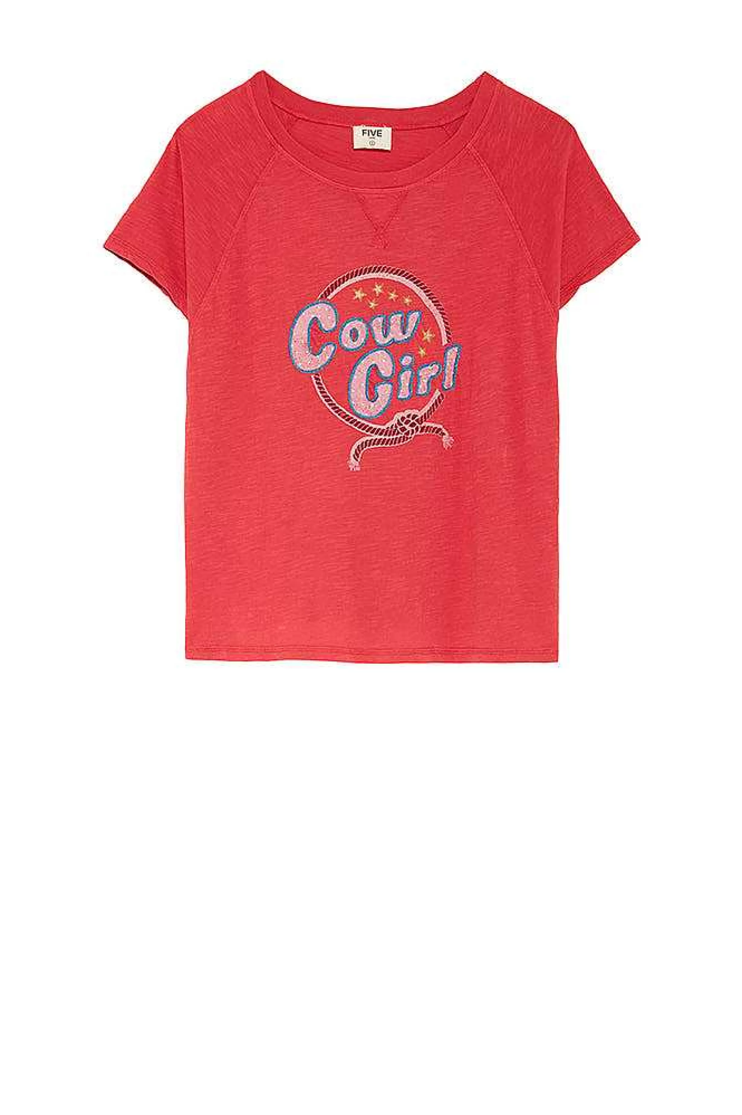 Five Jeans Cowgirl T-Skjorte Clearance