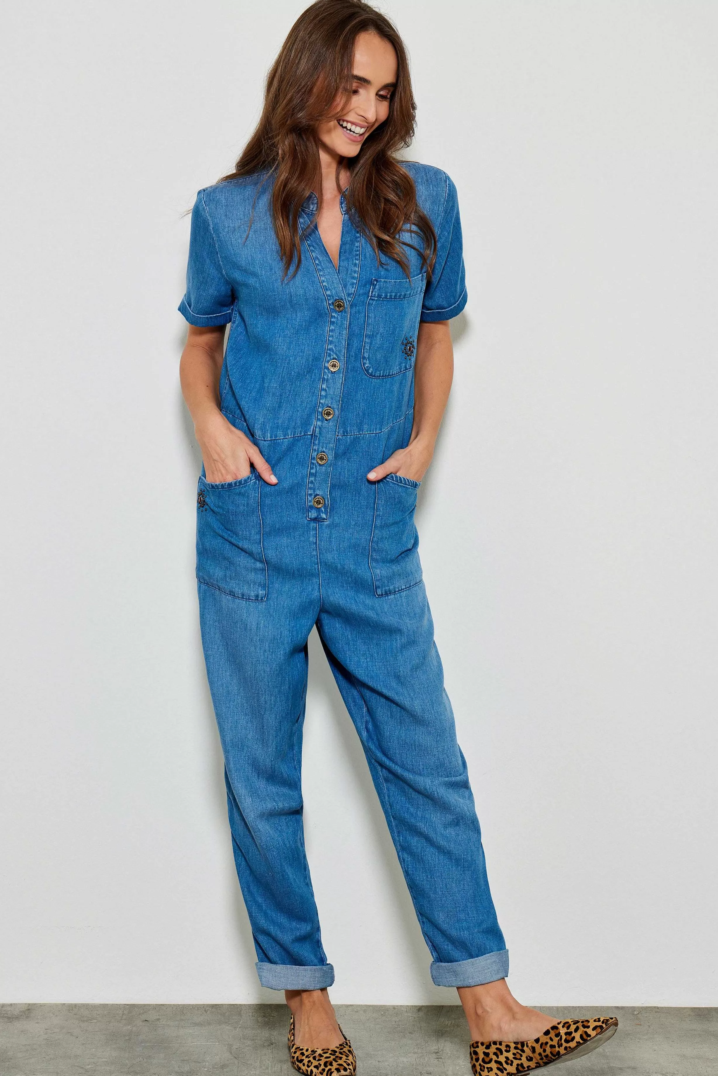 Five Jeans Eliane Jumpsuit Bla Store