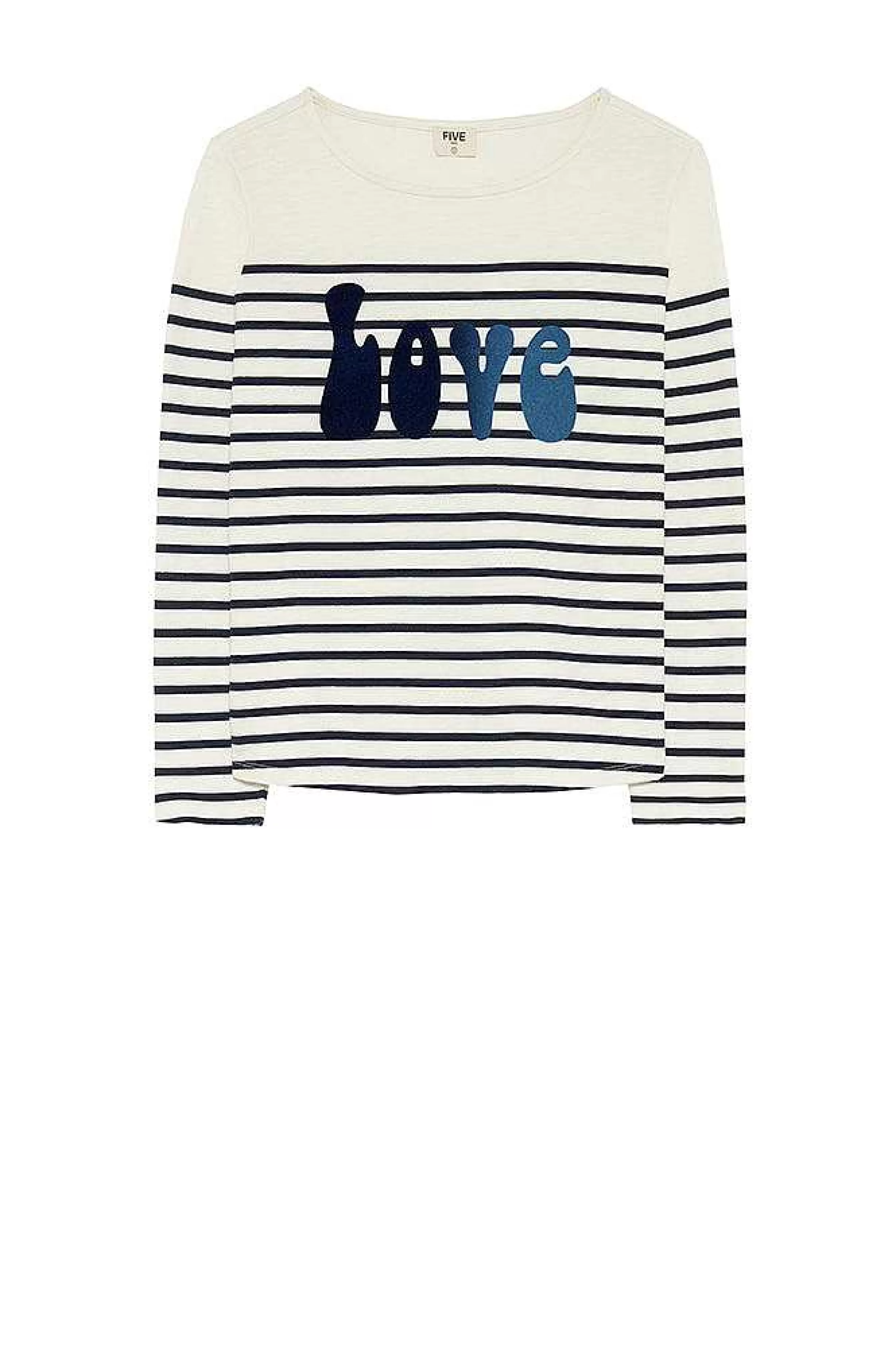 Five Jeans Sailor Love T-Skjorte Flash Sale