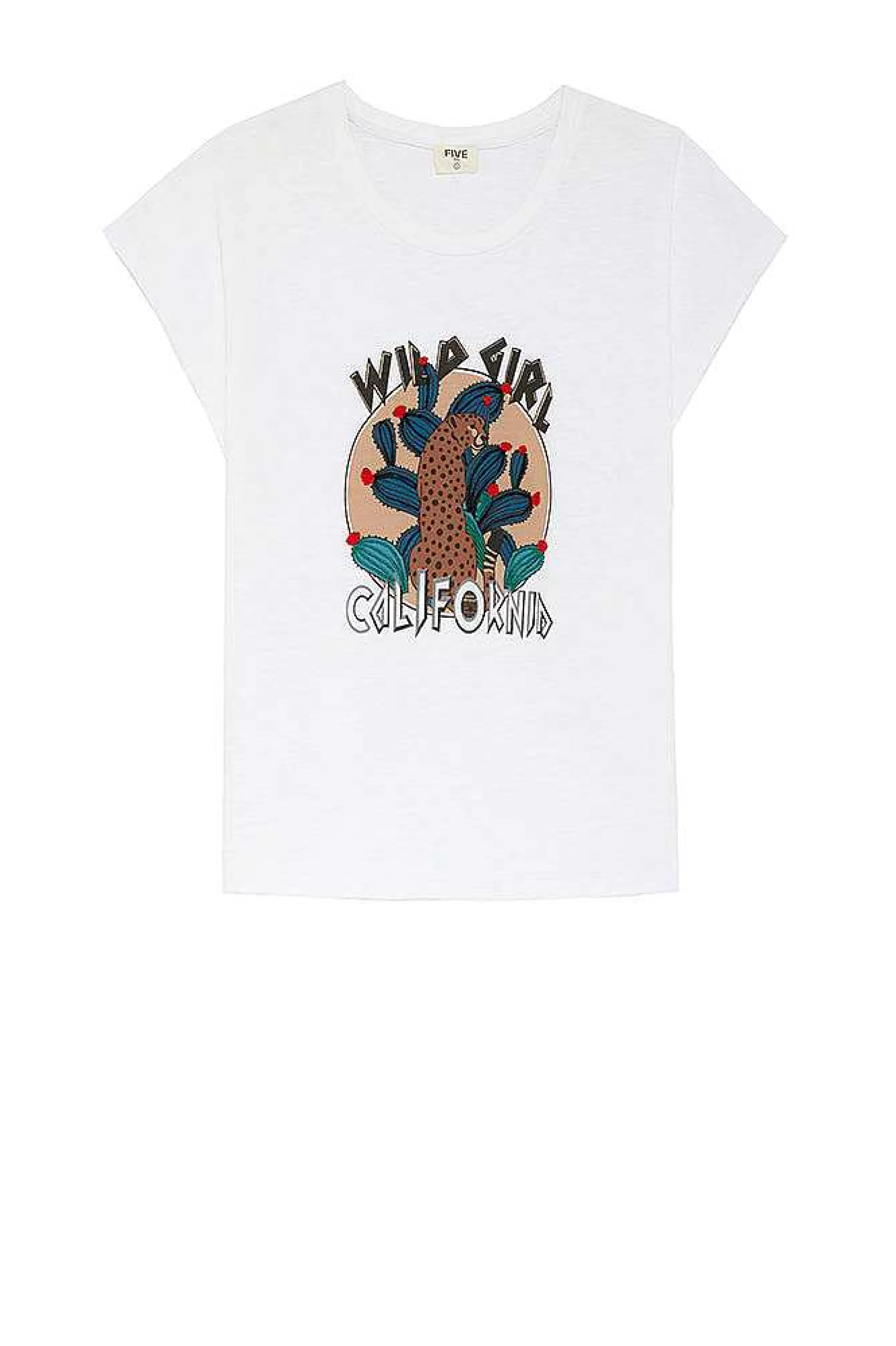 Five Jeans Wild Girl T-Skjorte Store